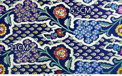 Floral Silk Brocade Fabric: Cheongsam Sewing, Upholstery, Quilting (By 1 Meter)