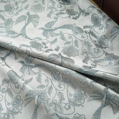 Phoenix Brocade Jacquard Fabric: Retro Palace Style Damask (by the meter)