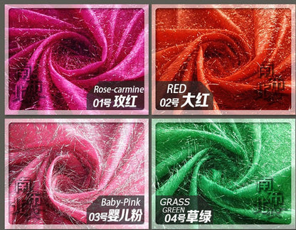 Metallic Thread Fabric: Gold Polyester Blend, Costume & Decor - By The Meter