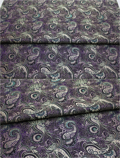 Coussin Cheongsam en brocart de soie chinois tissé damas à motif de queue de phénix