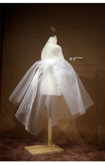 Stiffened Nylon Fabric: See-Through Modeling Material, 53" Wide