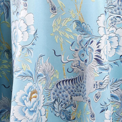 Floral Faux Suede Fabric: 59" Wide Polyester Upholstery