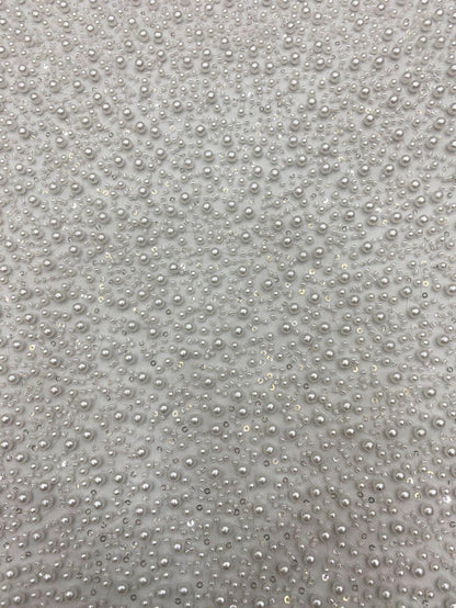 Beaded French Lace Fabric ��� Bridal Wedding Dre" Wide