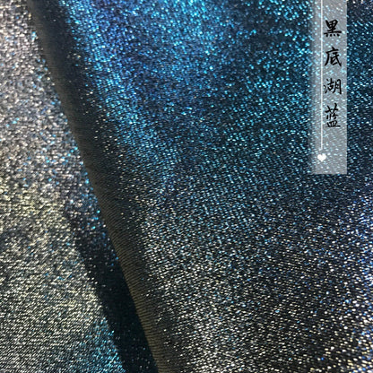 Gold Thread Gradient Jacquard Fabric - 58" Wide Polyester Brocade