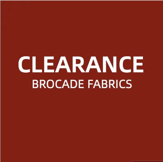Floral Brocade Fabric: 59"W Rayon Daisy Design