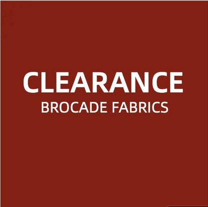 Floral Brocade Fabric: 59"W Rayon Daisy Design