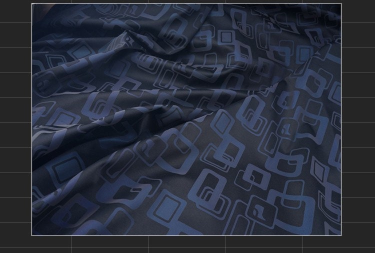 Reflective Checkered Fabric: Laser Color-Changing Polyester, DIY Sewing