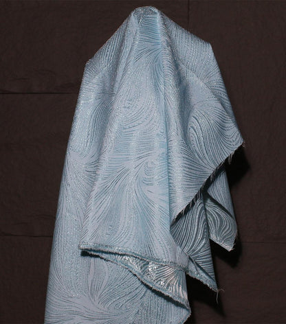 Embossed Jacquard Fabric: 3D Oil Painting Texture, 55'' Wide