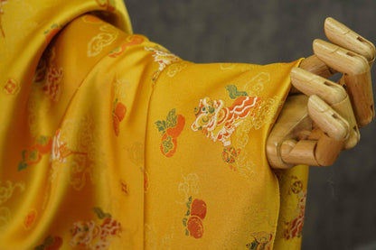 Lion Jacquard Brocade Fabric: 55"W Damask Upholstery, Costume, Decor