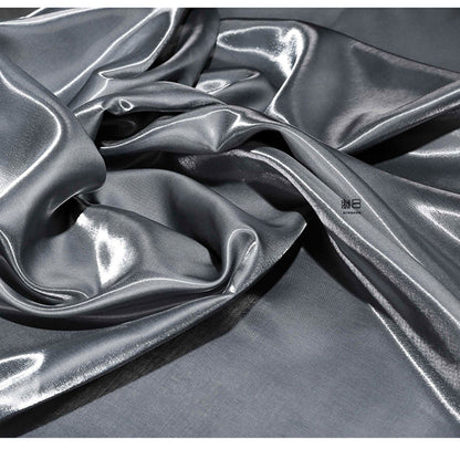 Water-Shine Metallic Luster Fabric: 57" Wide Mercerized Cotton Blend