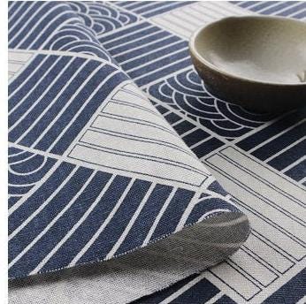 Japanese Cotton Fabric: Upholstery & Drapery, 59" Wide