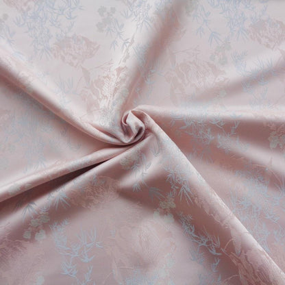 Palace Style Brocade Jacquard Fabric: 59"W Damask for Upholstery & Costume