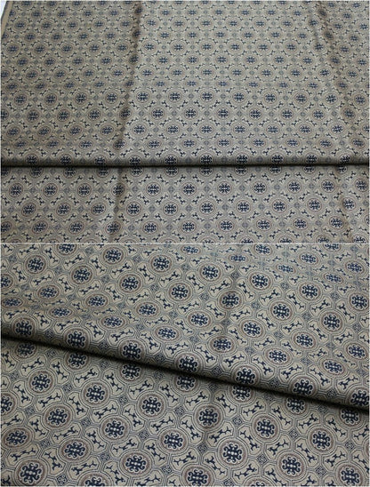 Song Brocade Fabric: 55"W Silk Rayon Blend, Chinese Element