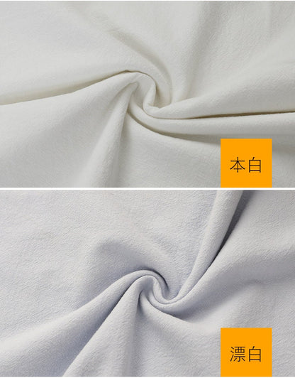 Softened Linen Cotton Blend Fabric: 55"W Stonewashed Quilting Material