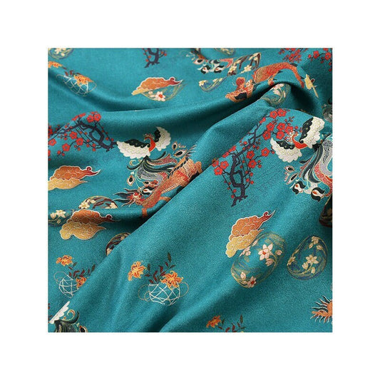 Floral Phoenix Micro Faux Suede Fabric: 59" Wide, Apparel & Decor