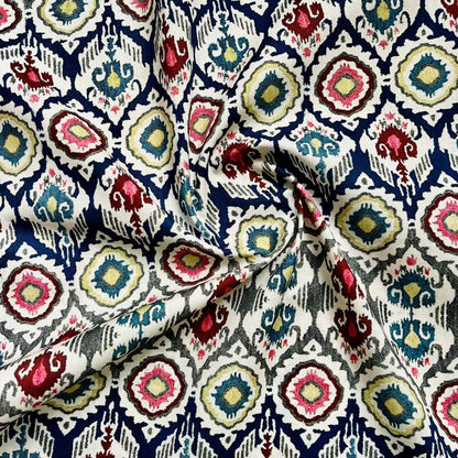 Hand Printed Cotton Sewing Fabric: Indian Quilting & Apparel