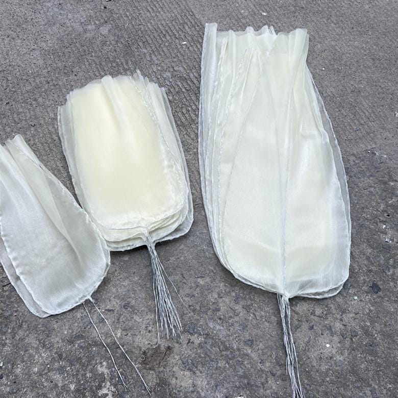 Gauze Petal Flower Art: DIY Wedding Background Decoration