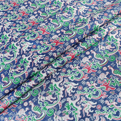 59"W Silk Brocade Fabric: Emperor Robe Cheongsam Material
