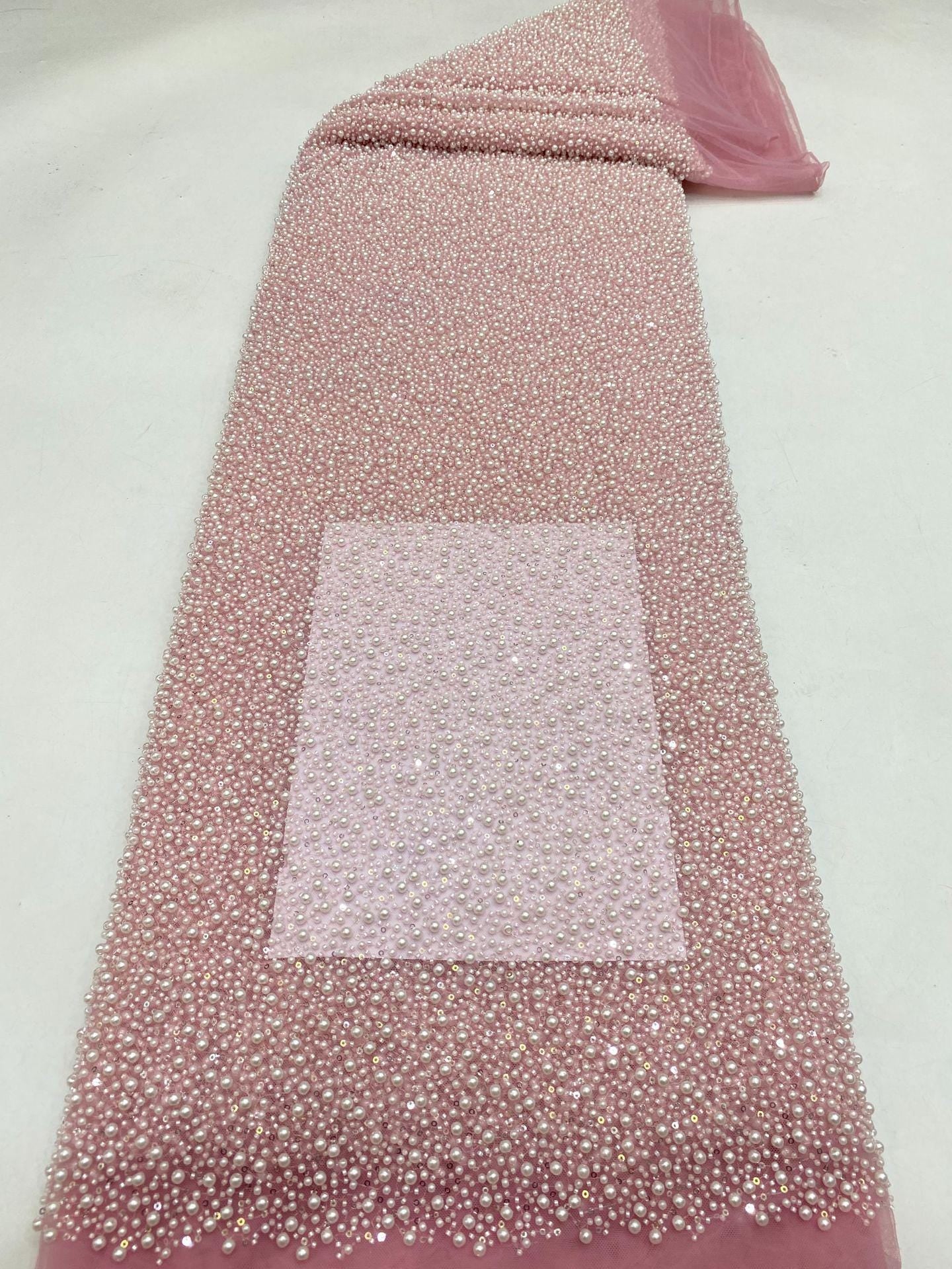 Beaded French Lace Fabric ��� Bridal Wedding Dre" Wide