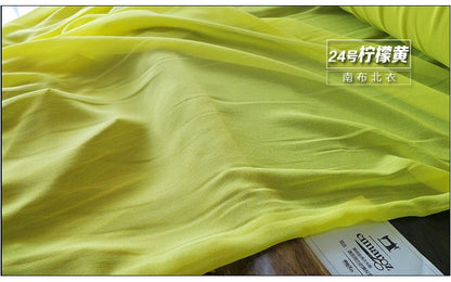 Soft Chiffon Fabric: 59" Wide Sheer Drape for Wedding & Events