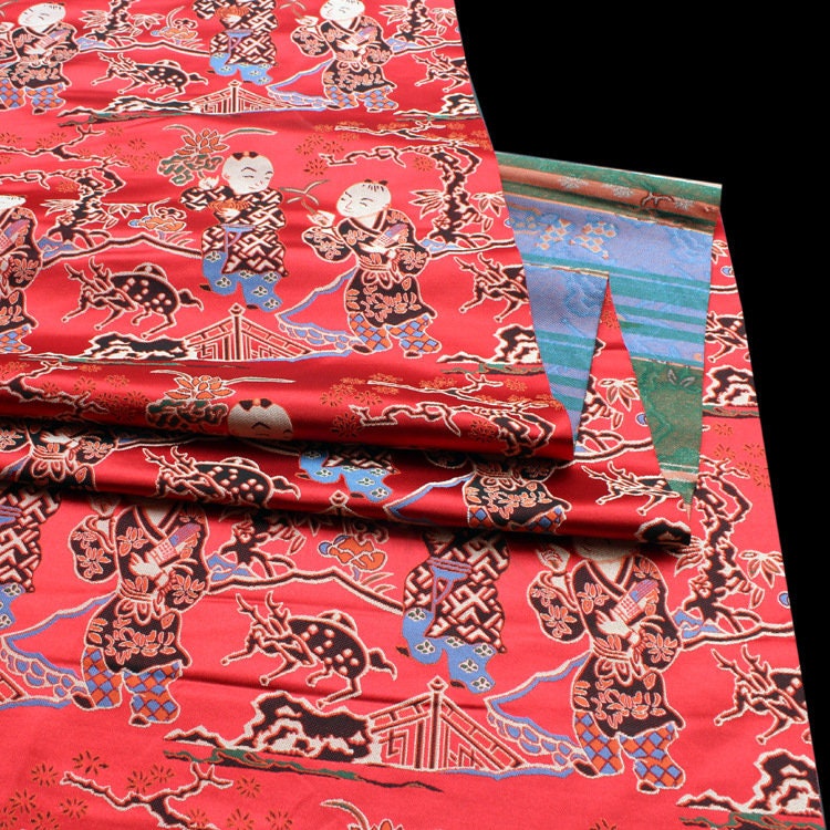 Floral Jacquard Brocade Fabric: Chinese Sewing Fabric, 27" Wide