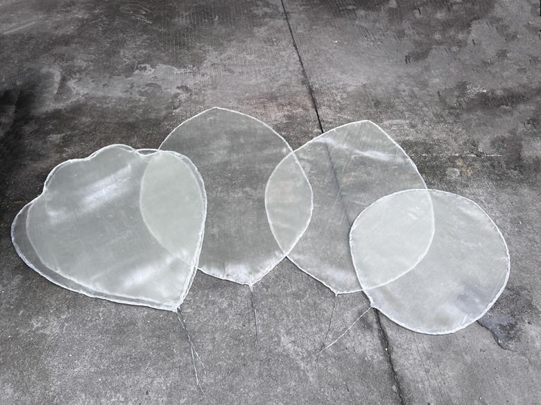 Gauze Petal Flower Art: DIY Wedding Background Decoration