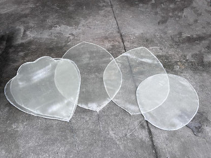 Gauze Petal Flower Art: DIY Wedding Background Decoration