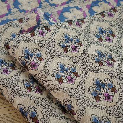 Chenille Upholstery Fabric: 60"W Palace Pattern Sewing Material
