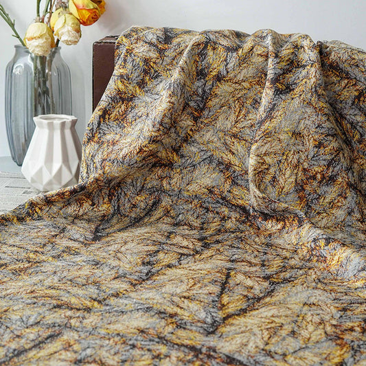 Abstract Marble Jacquard Fabric ��� Color-Woven Fashion Dress Fabric for Gowns, Evening Wear, Couture Sewi"Wide