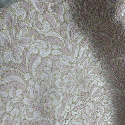 Gold Thread Embossed Palace Jacquard Damask Fabric - 57"W