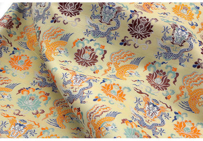 Chinese Brocade Fabric: Song Dynasty Style, 59" Wide