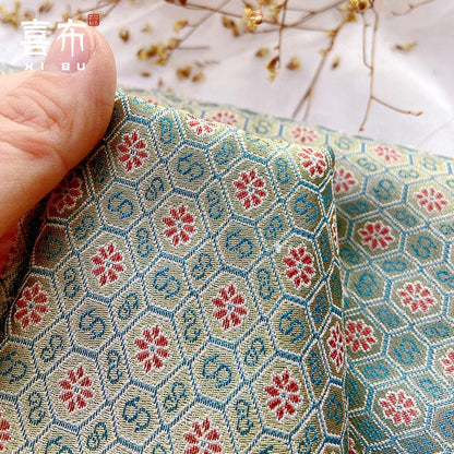 Tissu brocart de soie : Matériel de couture d'inspiration chinoise
