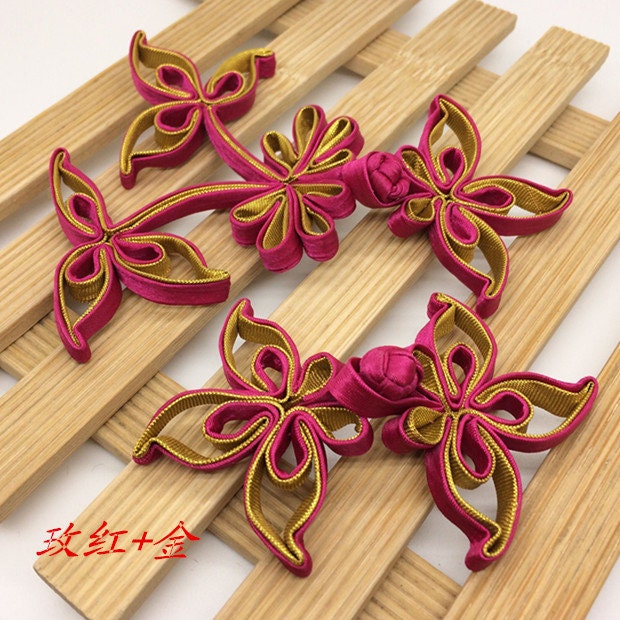 Handmade Chinese Knot Buttons: Cheongsam Sewing Fasteners