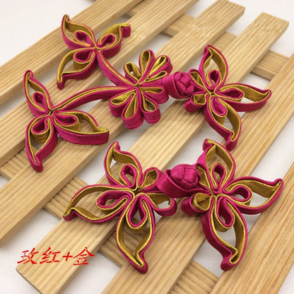 Handmade Chinese Knot Buttons: Cheongsam Sewing Fasteners