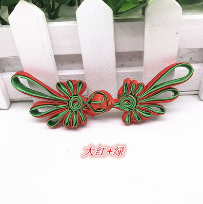 Handmade 9colors fabric Sewing Fastener Chinese Closure Knot Cheongsam Frog Buttons