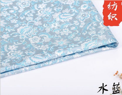 Floral Brocade Fabric: 59" Wide Rayon for Cheongsam, Qipao & Home Decor