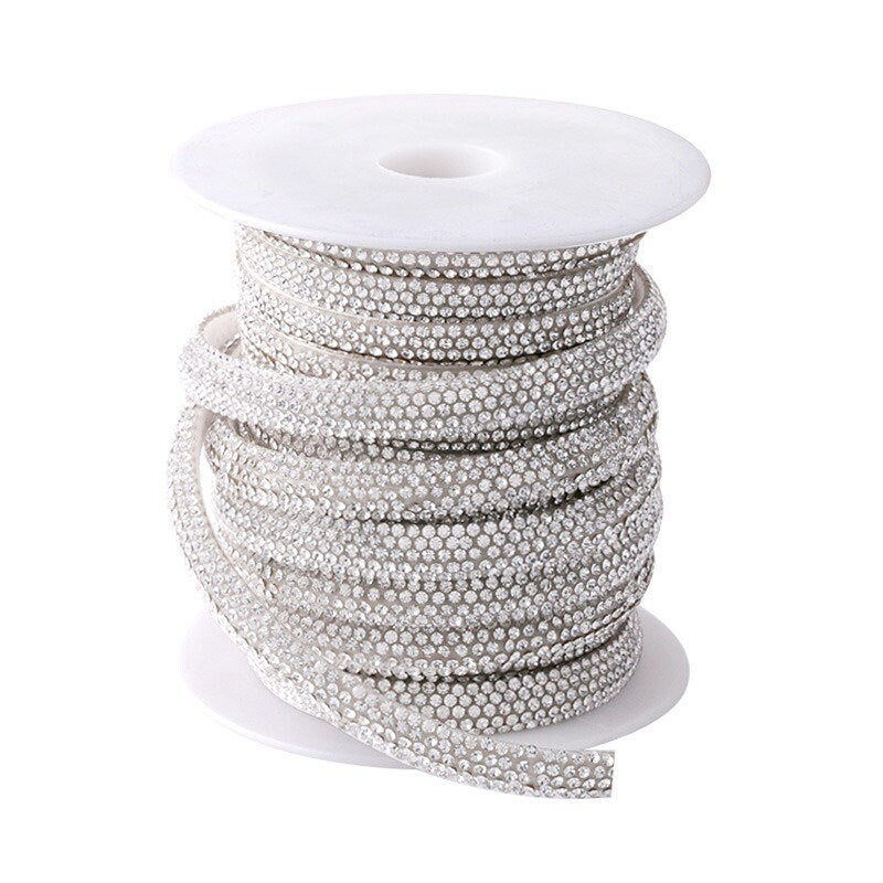 Rhinestone Decorative Belt: DIY Shoes/Bag Accessory (1 Meter)