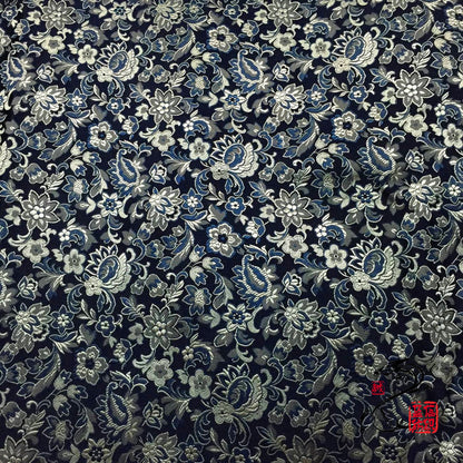 Floral Brocade Fabric: 59" Wide Rayon for Cheongsam, Qipao & Home Decor