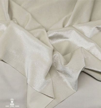 Velours extensible : 155 cm de large, pour la confection et l'ameublement - Vendu au mètre