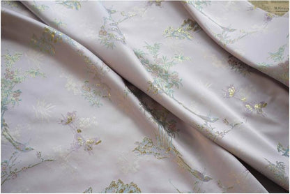 Gold Thread Jacquard Fabric: 3D Texture Upholstery, Costume, Decor - 59"W