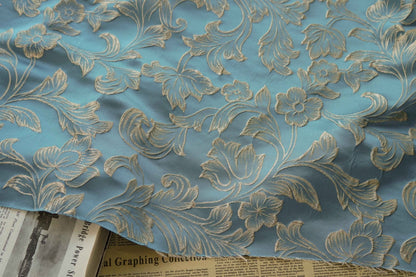 Palace Style Brocade Jacquard Fabric: 56"W Damask Upholstery