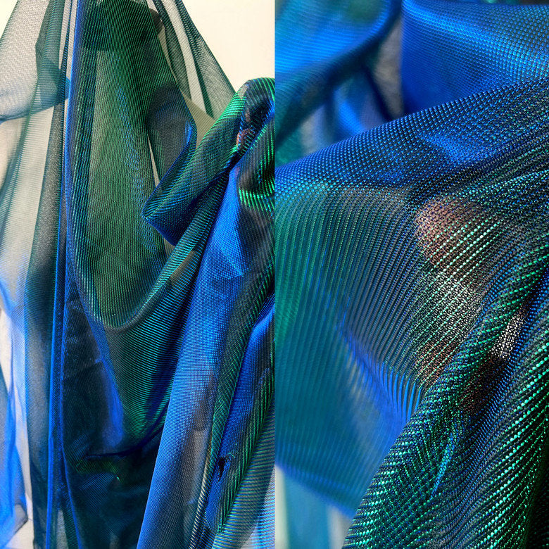 Tissu à maille creuse Laser Symphony, tissu de mariage décoloré
