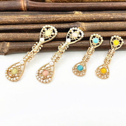 Metal Frog Buttons: Cheongsam Chinese Knot Closures