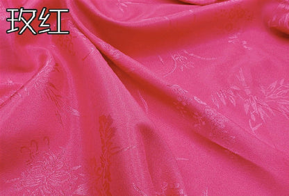 Floral Jacquard Brocade Satin Fabric - 60" Wide Cosplay Costume Material