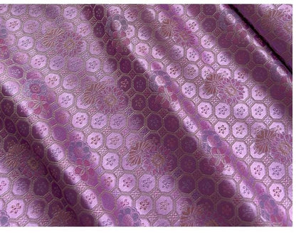 Nishijin Ori Brocade Fabric: Japanese Wedding Silk, 29" Wide
