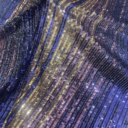 Tissu à sequins plissé 3D : broderie élastique 3 mm, couture DIY, costume, mariage