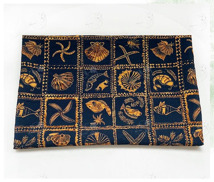 Tissu matelassé, coton coquillage à motif boussole orientale : Qipao, Hanfu et décoration intérieure