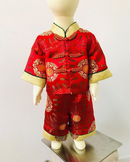 Brocart de soie à motif floral : ameublement et couture, largeur 75 cm