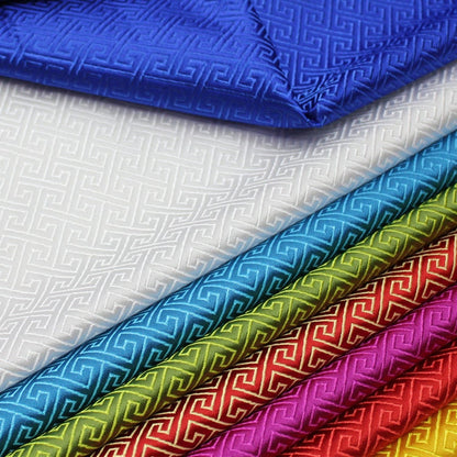 Silk Rayon Brocade Fabric: Chinese Cheongsam Qipao Wedding Material