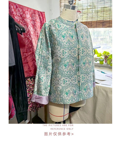 Damask Weaving Fabric: 59"W Rayon Blend, Butterfly Pattern